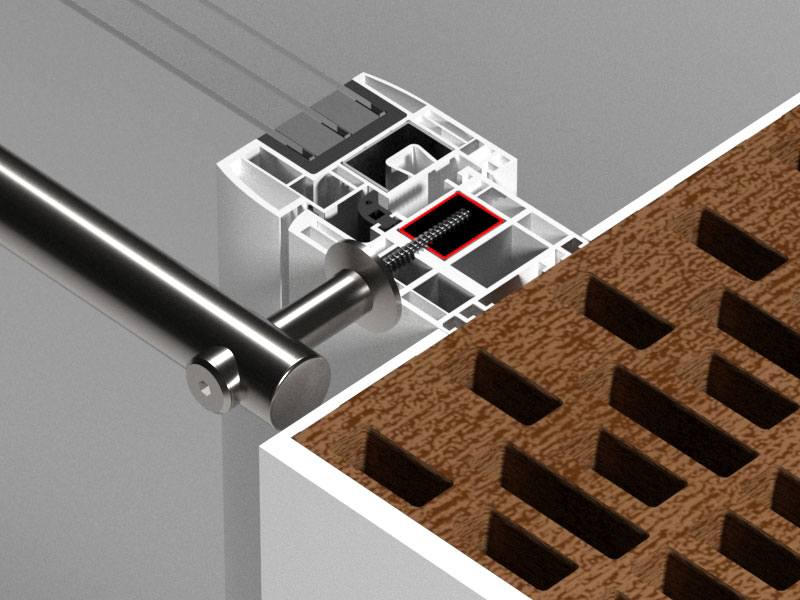 Kunststoffrahmen (außen)