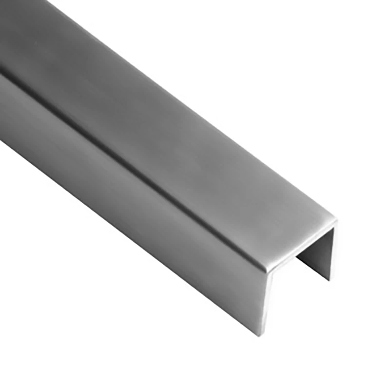 Glaskantenschutz 15,5 x 18 x 2,0mm / V4A