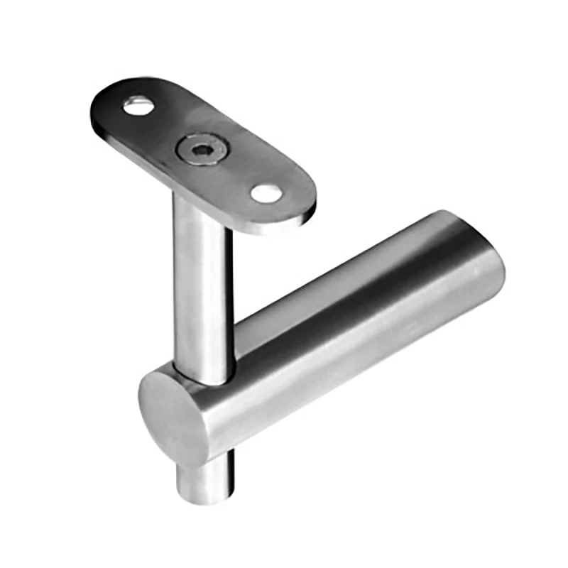 Handlaufträger seitlich Modell F / für flachen Handlauf / für flachen Pfosten, für Handlauf flach
