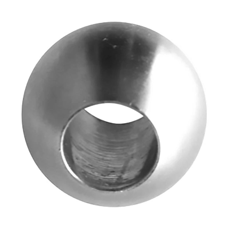 Edelstahlkugel ø 30mm mit Durchgangsbohrung ø 14,2mm