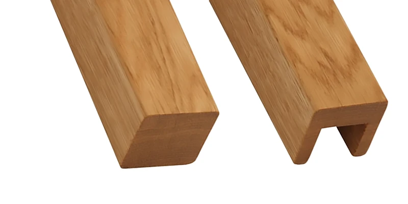Holzhandläufe quadratisch